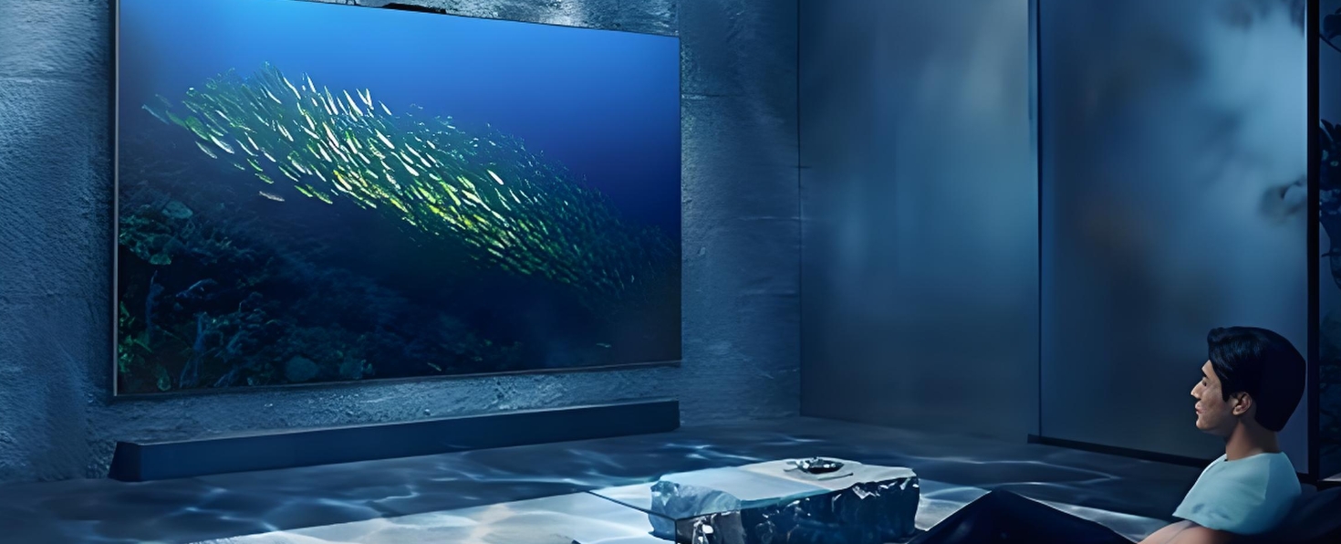 华为智慧屏 V5 Max 110英寸震撼亮相